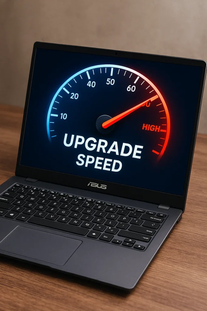ارتقای لپ تاپ ایسوس